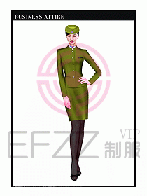 職業(yè)空姐制服設(shè)計圖584