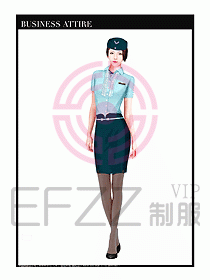 職業(yè)空姐制服設(shè)計圖590