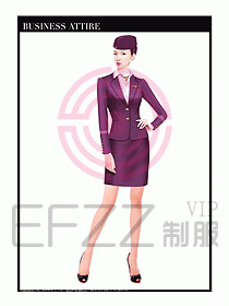 職業(yè)空姐制服設(shè)計圖595