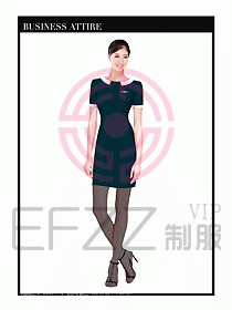 職業(yè)空姐制服設計圖600