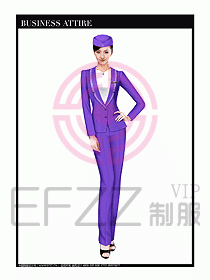 職業(yè)空姐制服設(shè)計(jì)圖618
