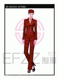 職業(yè)空姐制服設(shè)計圖630