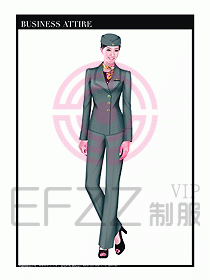 職業(yè)空姐制服設(shè)計圖631
