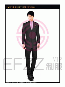 酒店大堂服務(wù)員制服設(shè)計(jì)757