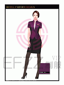 酒店大堂服務(wù)員制服設(shè)計755