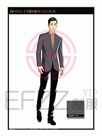 酒店大堂服務(wù)員制服設(shè)計(jì)770