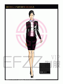 酒店大堂服務(wù)員制服設(shè)計(jì)775