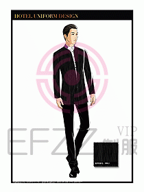 酒店大堂服務(wù)員制服設(shè)計782