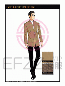 酒店大堂服務(wù)員制服設(shè)計(jì)781
