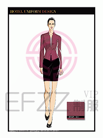 酒店大堂服務(wù)員制服設(shè)計780