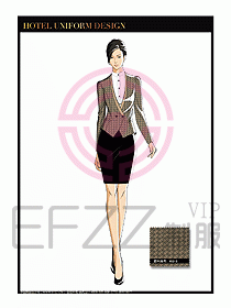酒店大堂服務(wù)員制服設(shè)計(jì)787