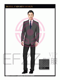 酒店大堂服務(wù)員制服設(shè)計802
