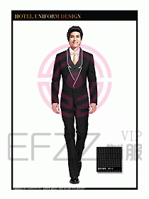 酒店大堂服務(wù)員制服設(shè)計(jì)805