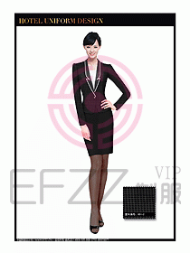 酒店大堂服務(wù)員制服設(shè)計808