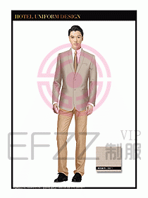 酒店大堂服務(wù)員制服設(shè)計811