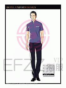 按摩技師美容制服設(shè)計(jì)1036