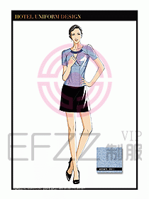 按摩技師美容制服設(shè)計1037