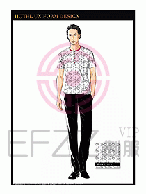 按摩技師美容制服設(shè)計(jì)1042