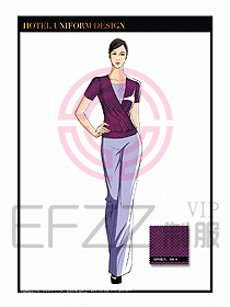 按摩技師美容制服設(shè)計(jì)1044