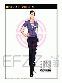 按摩技師美容制服設(shè)計(jì)1045