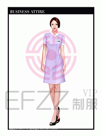 按摩技師美容制服設(shè)計1051