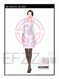 按摩技師美容制服設(shè)計(jì)1050