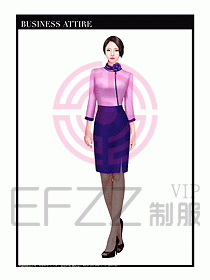 按摩技師美容制服設(shè)計(jì)1055