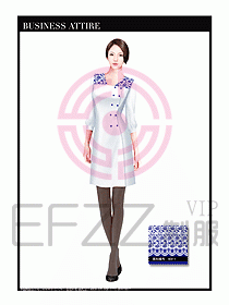 按摩技師美容制服設(shè)計1063