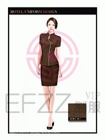 酒店中餐服務(wù)員制服設(shè)計1551