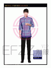 酒店中餐服務(wù)員制服設(shè)計(jì)1563