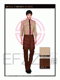 酒店中餐服務(wù)員制服設(shè)計(jì)1567