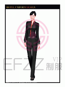 夜總會(huì)KTV服務(wù)員制服設(shè)計(jì)圖550