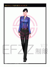 夜總會(huì)KTV服務(wù)員制服設(shè)計(jì)圖552