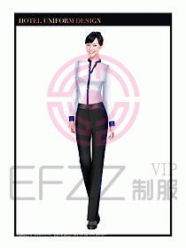 夜總會KTV服務(wù)員制服設(shè)計(jì)圖551