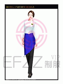 夜總會KTV服務(wù)員制服設(shè)計(jì)圖558