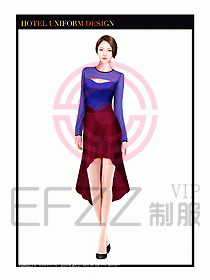 夜總會KTV服務(wù)員制服設(shè)計圖561