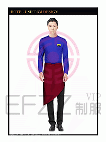 夜總會KTV服務(wù)員制服設(shè)計圖563