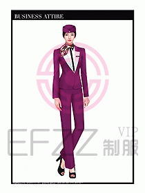 職業(yè)裝空姐服制服設(shè)計圖646