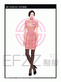 職業(yè)裝空姐服制服設(shè)計(jì)圖655