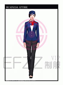 職業(yè)裝空姐服制服設(shè)計圖715
