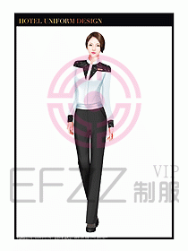 夜總會(huì)KTV服務(wù)員制服設(shè)計(jì)圖574