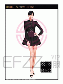 夜總會(huì)KTV服務(wù)員制服設(shè)計(jì)圖589