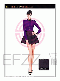 夜總會KTV服務(wù)員制服設(shè)計圖590