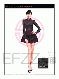夜總會(huì)KTV服務(wù)員制服設(shè)計(jì)圖600