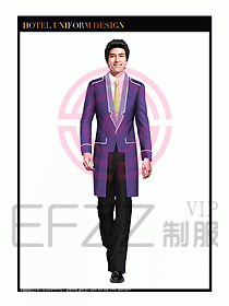 酒店門童保安行李生制服設(shè)計990