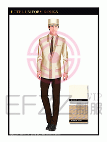 酒店門(mén)童保安行李生制服設(shè)計(jì)989