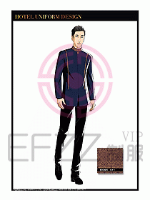 酒店門童保安行李生制服設(shè)計(jì)997