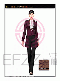酒店門童保安行李生制服設(shè)計995