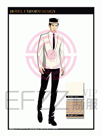 酒店門童保安行李生制服設(shè)計(jì)1000
