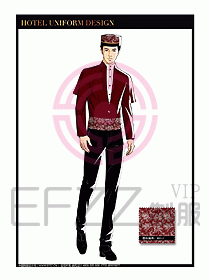 酒店門童保安行李生制服設(shè)計(jì)1010